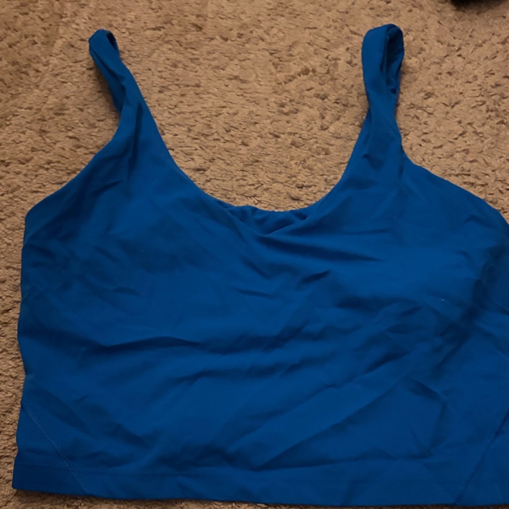 Women's Blue Lululemon Tank Top